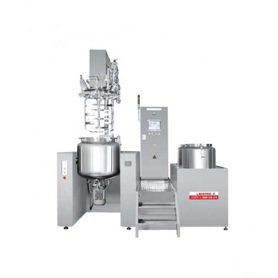 100L 200L 300L 500L Stainless Steel Mulsifier Homogenizer Mixer Cosmetic Mixing Machine Equipment