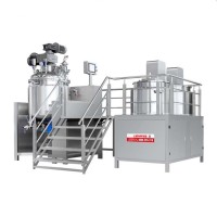 Vacuum Homogenizer Emulsifier Homogenizing Vacuum Mixer Cosmetic Mixer