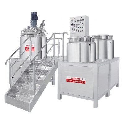 Liquid Soap Detergent Shampoo Making Machine Mixing Tank Homogenizer Machine