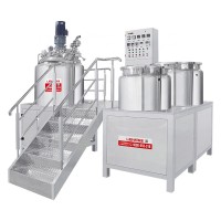 New Pneumatic Detergent High Shear  Silverson  Vacuum Liquid Cosmetic Homogenizer Emulsifier Mixer